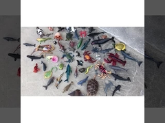 Eğitimsel deniz hayvanı figür seti İç ve dış mekanlar için Hayal gücü oyunları Güzel motor becerileri